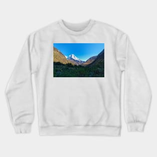 Beautiful Peruvian Andes mountain Crewneck Sweatshirt